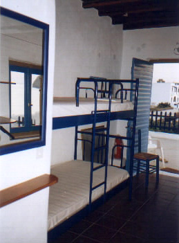 Milos Zimmer 1: Doppelstockbett