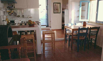 Milos Zimmer 1: Essplatz